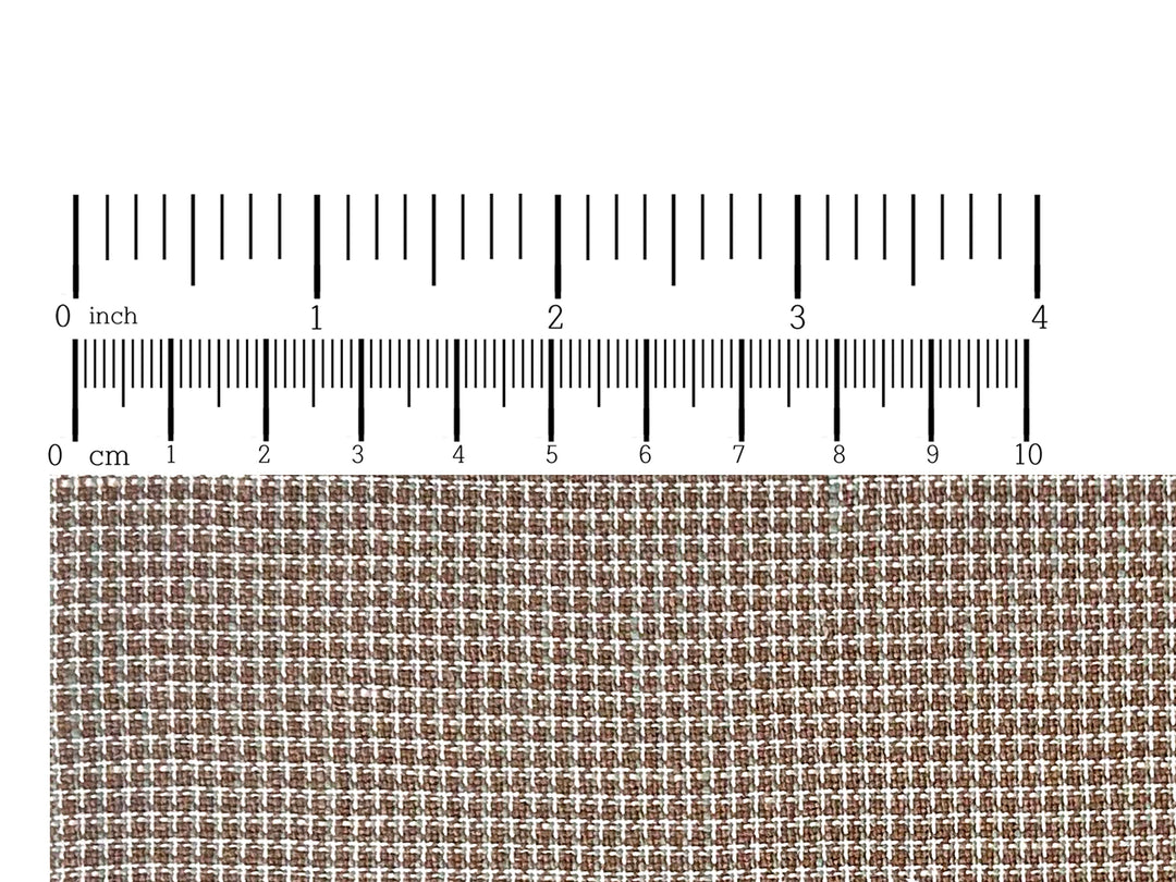 Linen Rayon Blend Fabric - Micro Gingham Check, Soft Touch, Plain Weave 8049 8050 8051