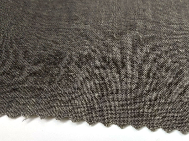 100% Linen Fabric: Delave High-Twisted Linen 14s, Medium Weight, New for 2024, 7712 7713 7682 - The Linen Lab - Khaki(Dark)