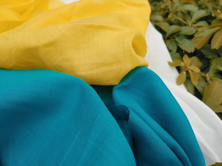 100% Ramie Fabric 60nm Light Weight - The Linen Lab - Green