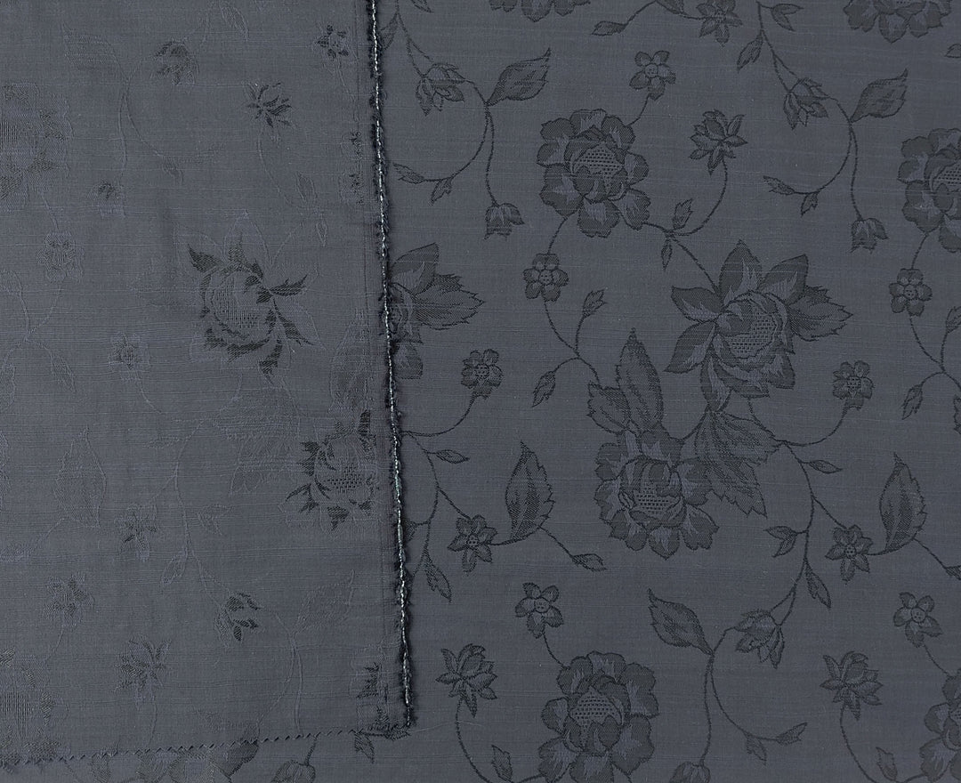 Silky Floral Jacquard Fabric - Tencel Rayon Cotton, Light & Soft 3505 2807 2088