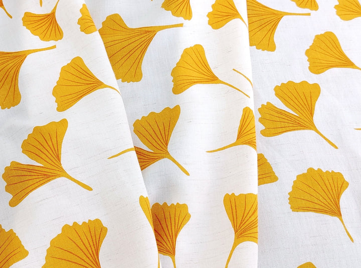 Morning Calm Ginkgo: Soft Linen Rayon Blend 7911 8193