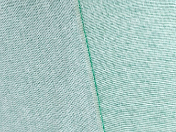 100% Linen Dobby Dot Chambray Fabric - Medium Weight 7908 7913 7914 7915 7916