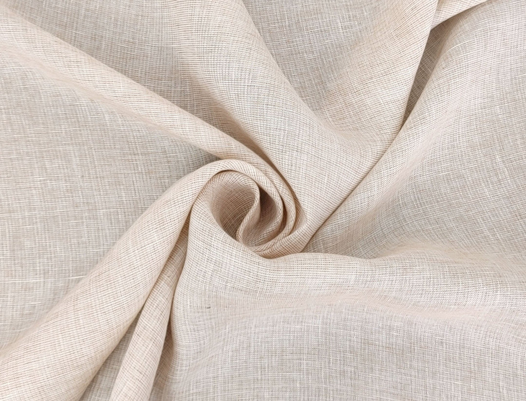 100% Linen Dobby Dot Chambray Fabric - Medium Weight 7908 7913 7914 7915 7916