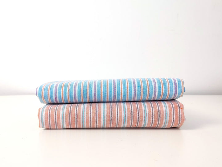Lightweight Linen-Cotton Blend with Stripe Pattern 2766 2767