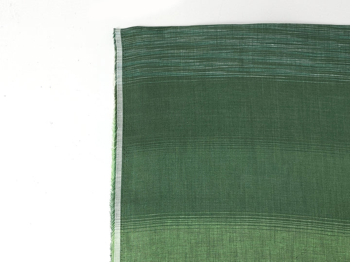 Sunrise Glow: 100% Linen Fabric with Spaced-Dyed Yarn and Horizontal Gradient Stripes 1723 1799 1800