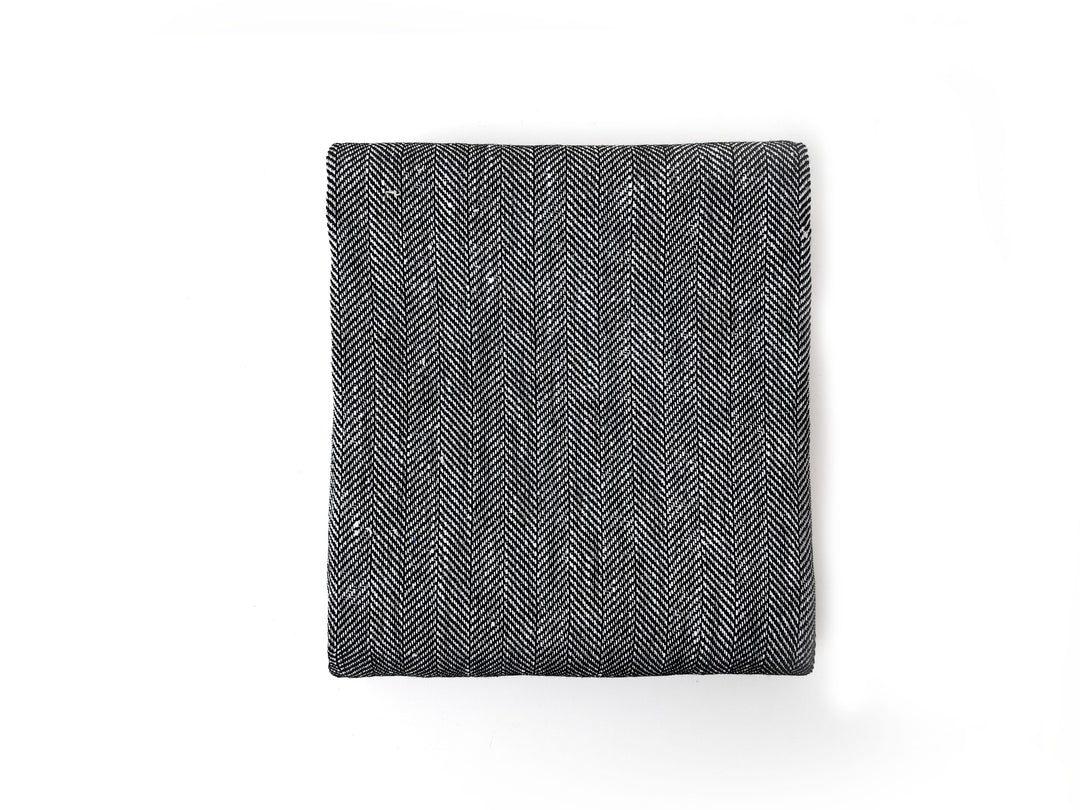 Linen-Cotton Herringbone Twill Chambray Fabric – Medium to Heavy Weight 8053 8054 8055