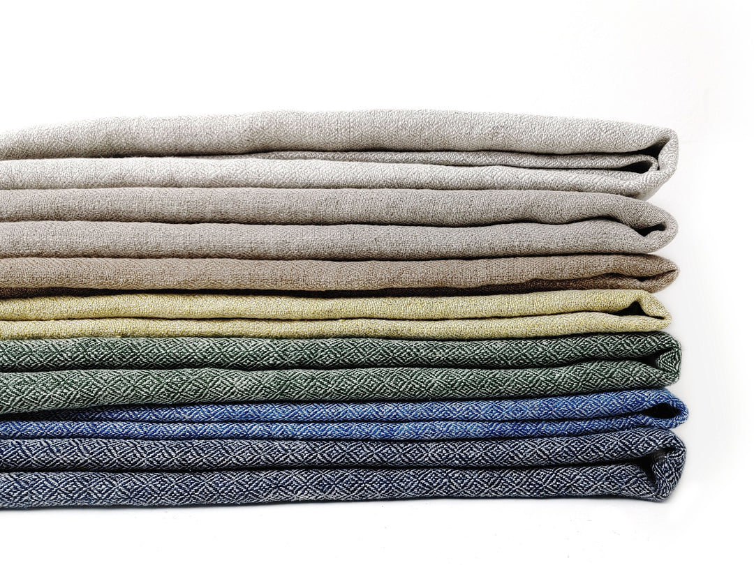 Viking Age Broken Diamond Twill: 100% Linen Fabric 8076 8077 8078 8079 8080 8081 8082 8105