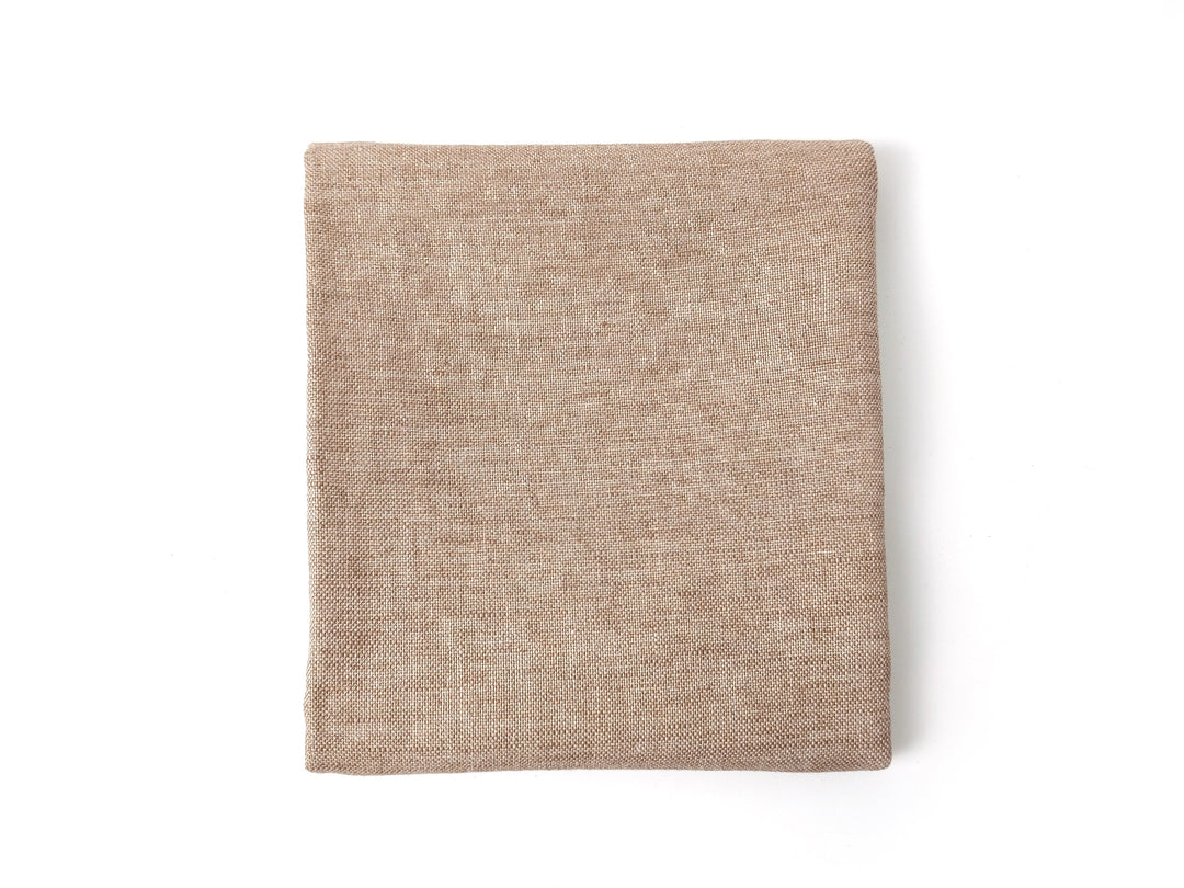 Linen-Cotton Blend Chambray Fabric – Mat Weave with Contrast Weft 8056 8057 8058 8059