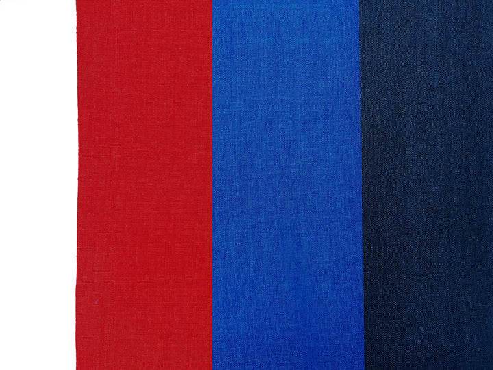 Delave Vintage Dyed 100% Linen Fabric – Medium to Heavyweight, Soft Finish  Red 7491