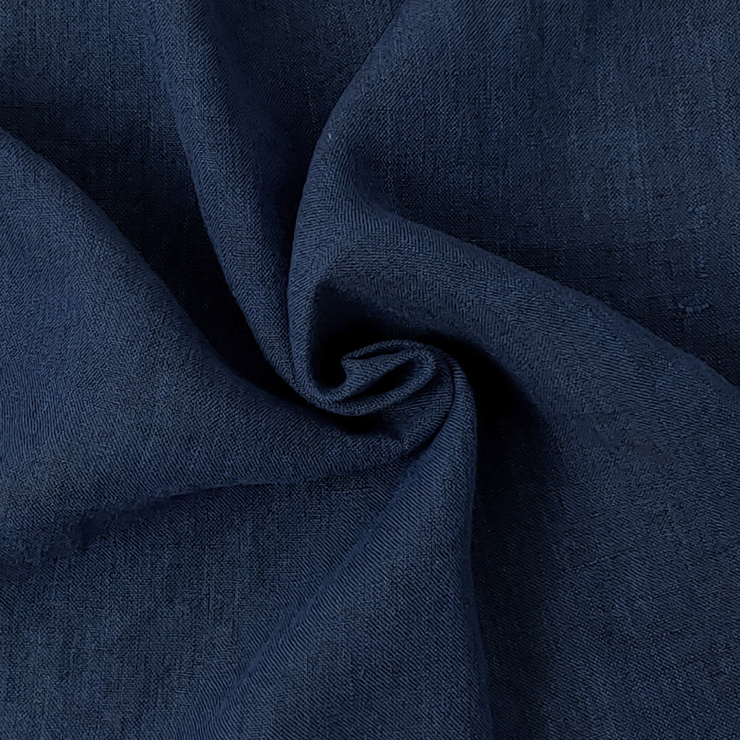 Delave Vintage Dyed 100% Linen Fabric – Medium to Heavyweight, Soft Finish 7491 7054 7957 7676