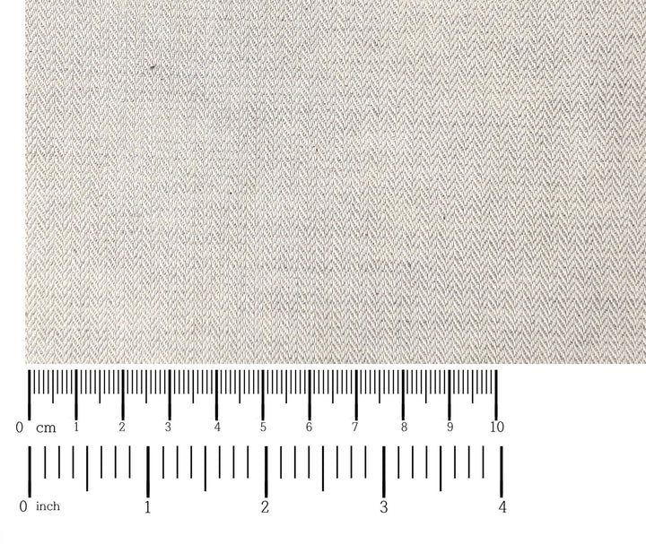 Natural Color Linen Cotton Herringbone Twill Fabric 2172