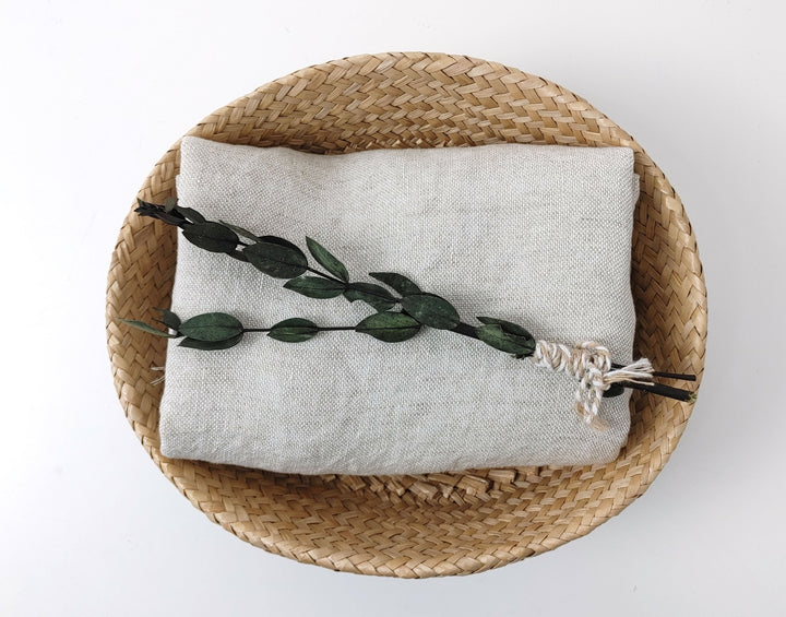 100% Linen Fabric – MAT Weave, Medium to Slightly Heavy Weight 7175 7694