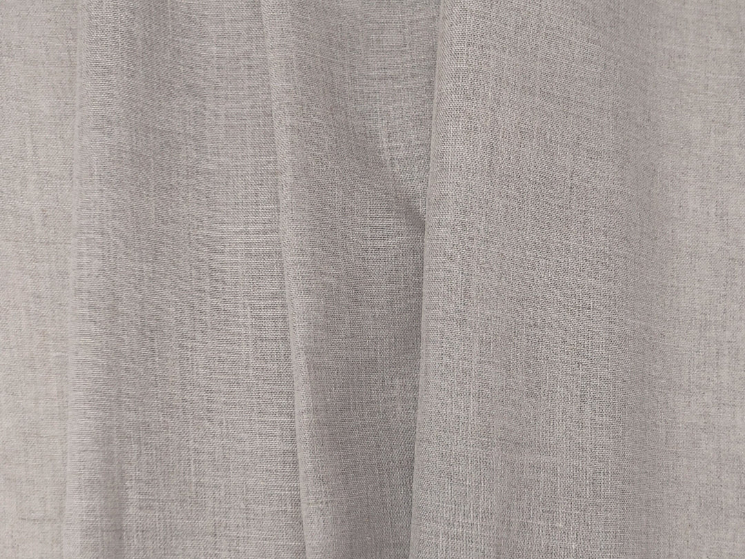 Earthy Natural Hemp Fabric | 100% Hemp, Lightweight & Semi-Sheer 8160