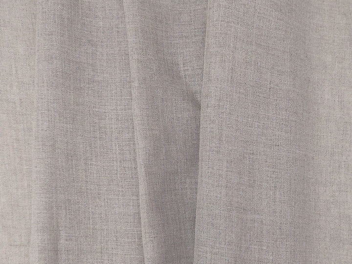 Earthy Natural Hemp Fabric | 100% Hemp, Lightweight & Semi-Sheer 8160