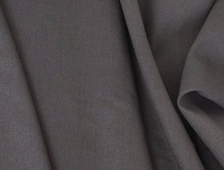 Wool Linen Blend Fabric – Twill Weave, Medium-Heavy  6676 6677
