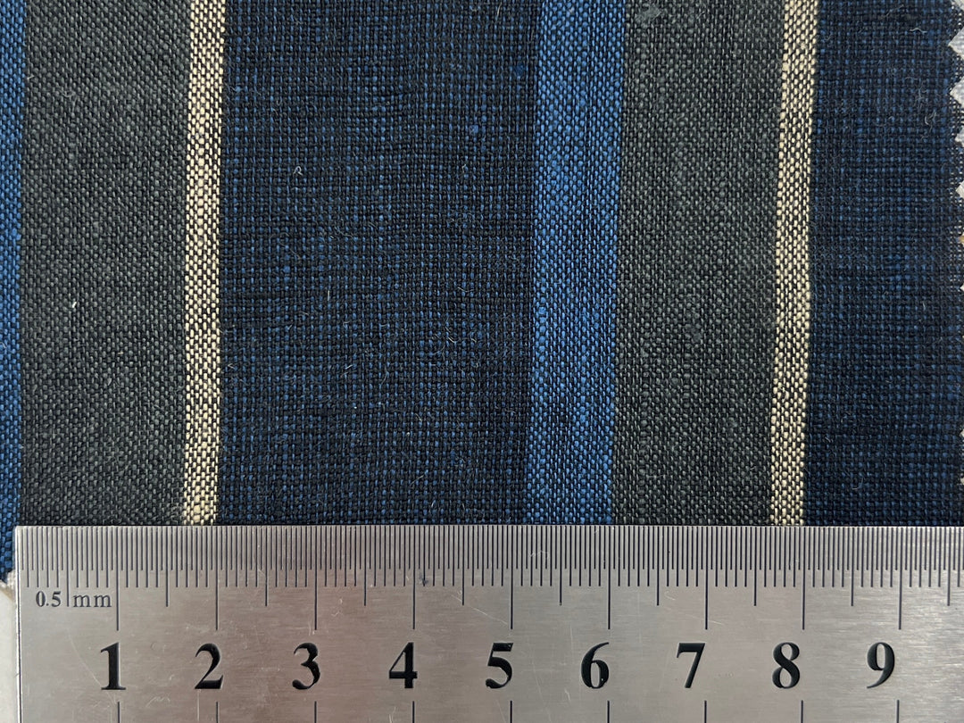 Linen Big Stripe Fabric 6758