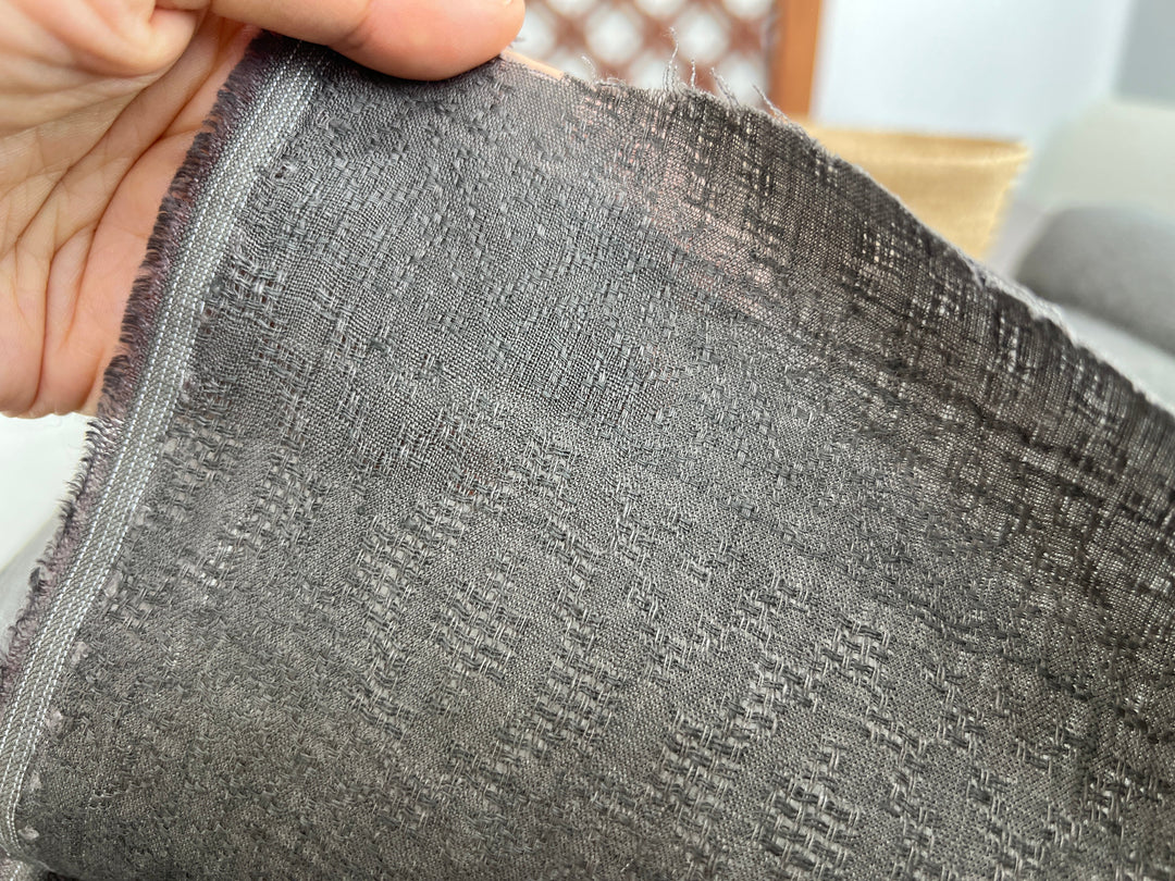 Remnant Fabric #480 - Linen 100%  - 11y