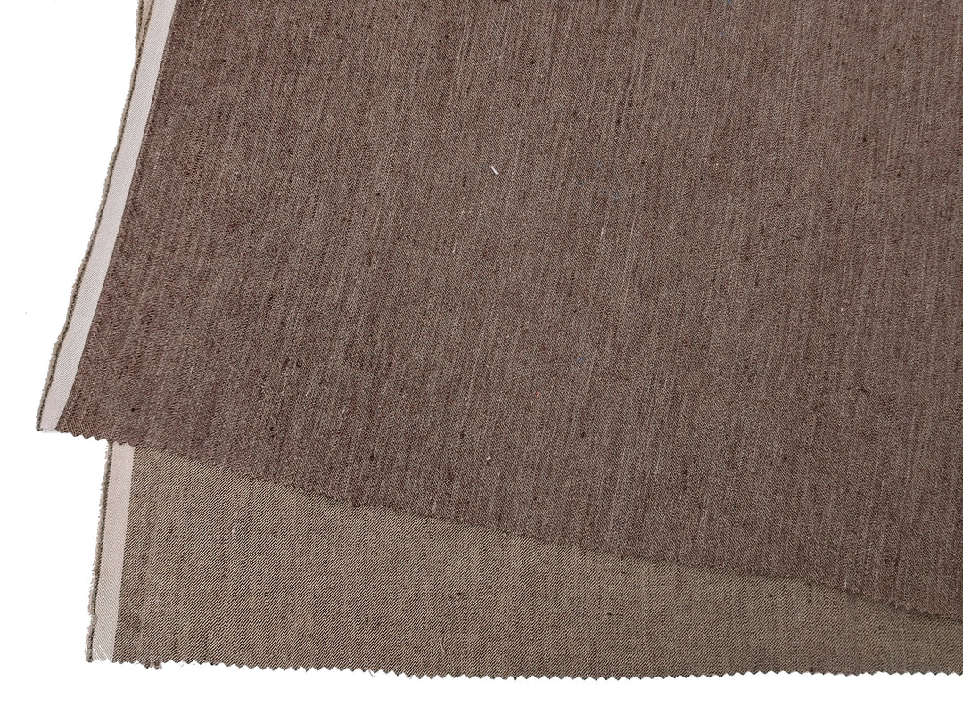 Denim-Inspired Linen Cotton Twill Fabric – Pre-Washed, Medium Weight, Slightly Rough Texture 7869 7870 7871 7872 7873 7874