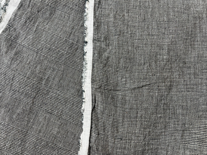 Remnant Fabric #454 - Linen Polyester - 9.5y