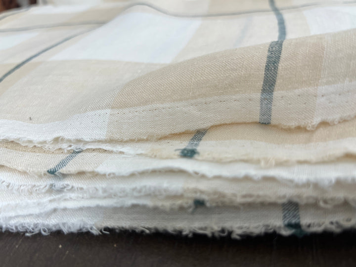 Remnant Fabric #458 - Linen 100% - 9.5y