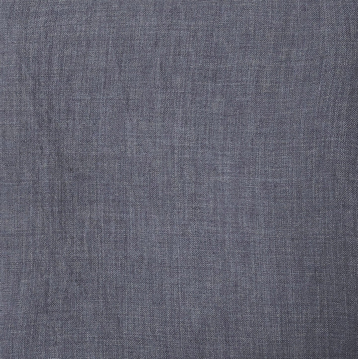 100% Linen Soft&Crisp Fabric 21s Vintage Chambray Gray(medium) 6857