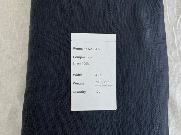 Remnant Fabric #472 - Linen 100 - 12y