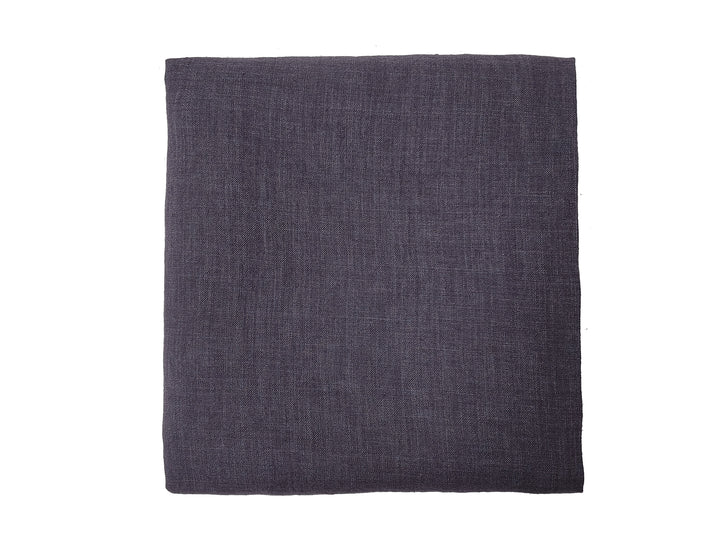 100% Linen Soft&Crisp Fabric 21s Vintage Chambray Grey(melange) 7675