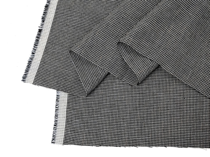 Linen Rayon Blend Fabric - Micro Gingham Check, Soft Touch, Plain Weave 8049 8050 8051