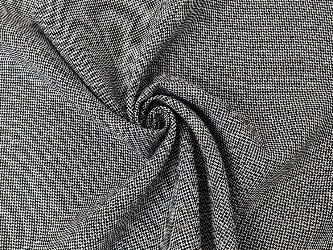 Linen Rayon Blend Fabric - Micro Gingham Check, Soft Touch, Plain Weave 8049 8050 8051