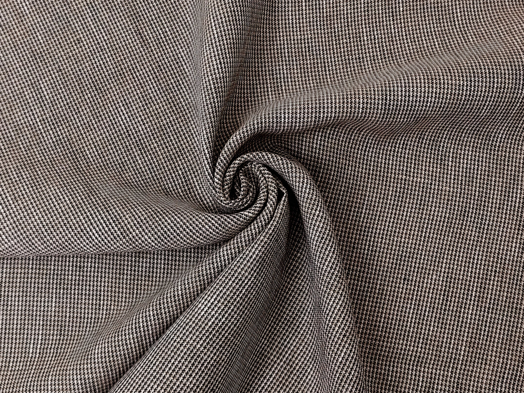 Linen Rayon Blend Fabric - Micro Gingham Check, Soft Touch, Plain Weave 8049 8050 8051