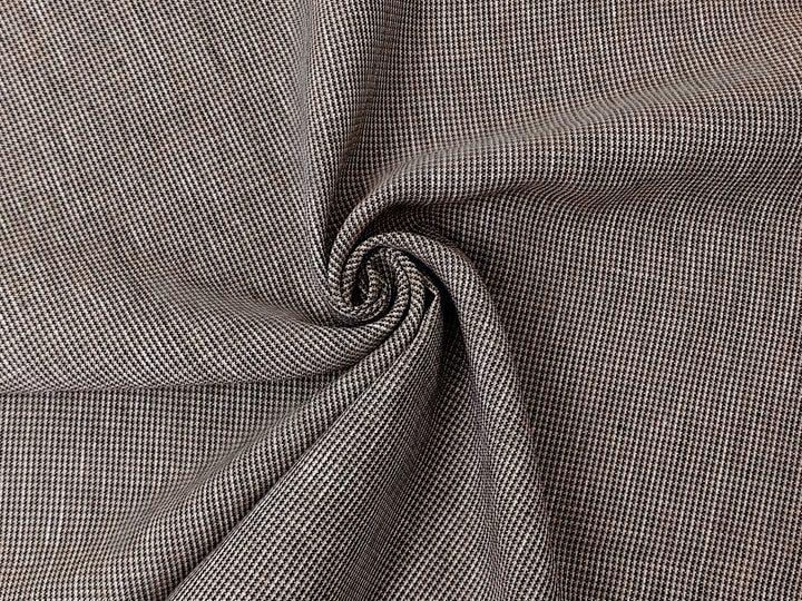 Linen Rayon Blend Fabric - Micro Gingham Check, Soft Touch, Plain Weave 8049 8050 8051