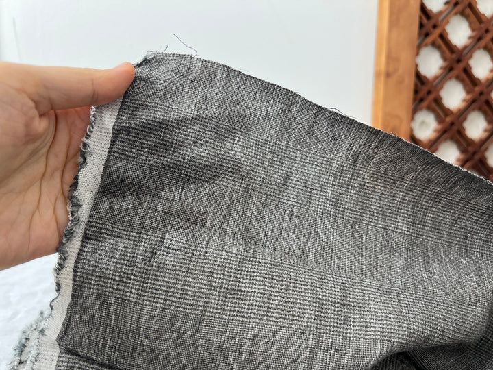 Remnant Fabric #454 - Linen Polyester - 9.5y