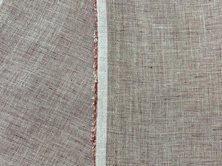 Remnant Fabric #444 - Linen 100%  - 8.5y