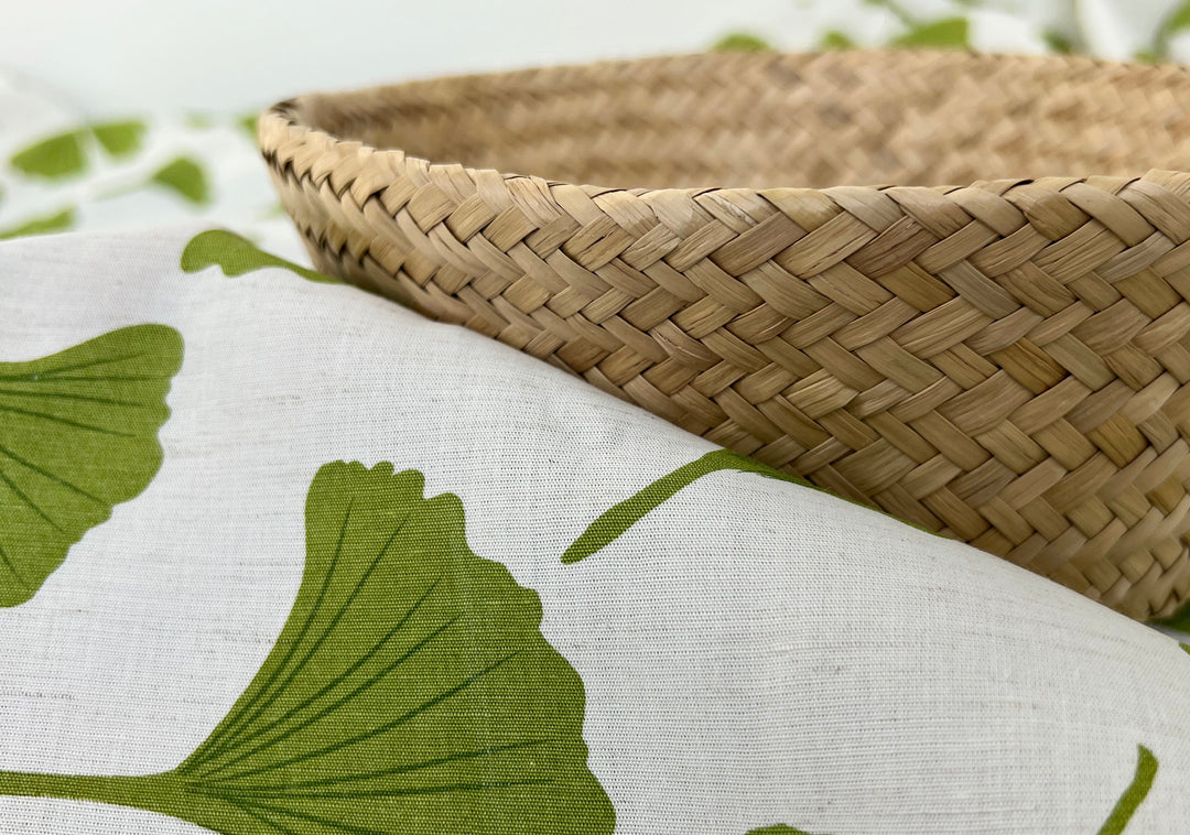 Morning Calm Ginkgo: Soft Linen Rayon Blend 7911 8193