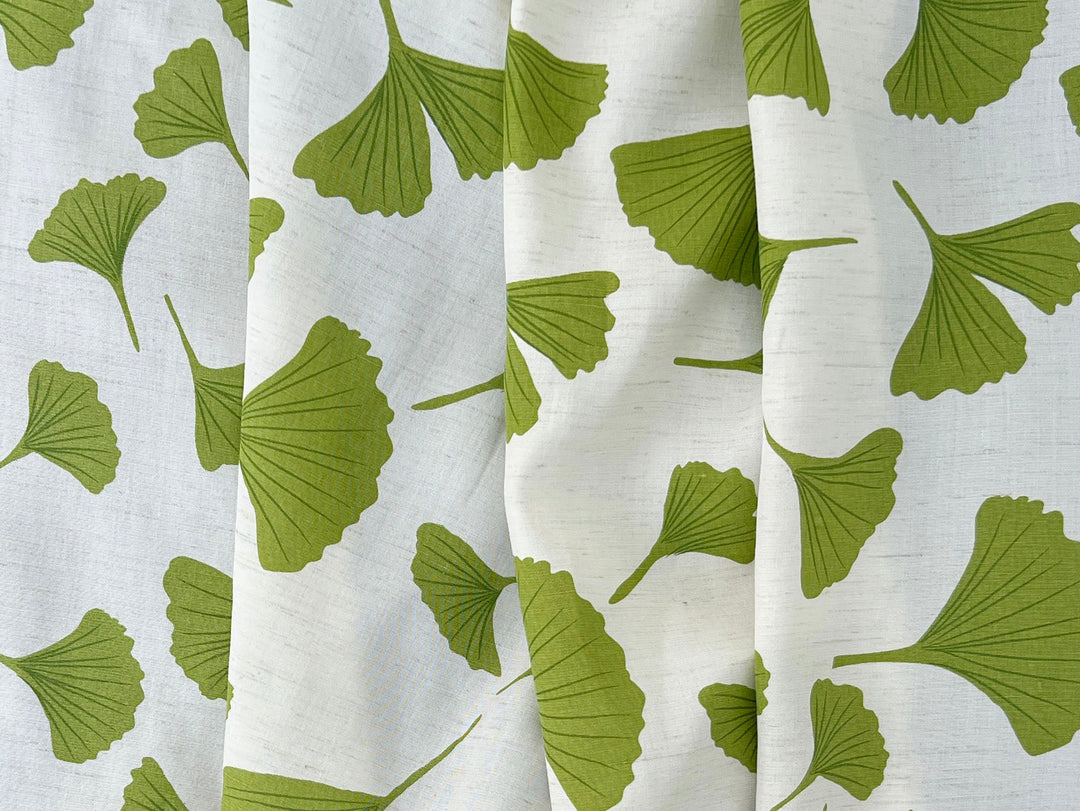 Morning Calm Ginkgo: Soft Linen Rayon Blend 7911 8193