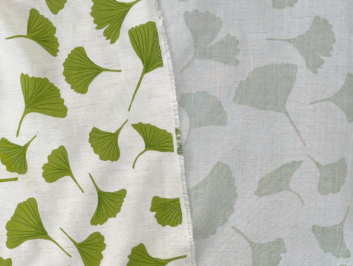 Morning Calm Ginkgo: Soft Linen Rayon Blend 7911 8193