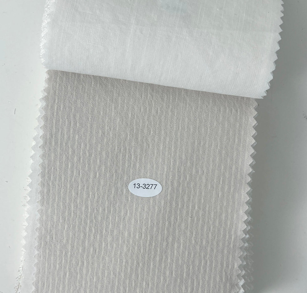 L3 Swatch Collection – 62 Linen Blend Swatches in White & Natural Tones