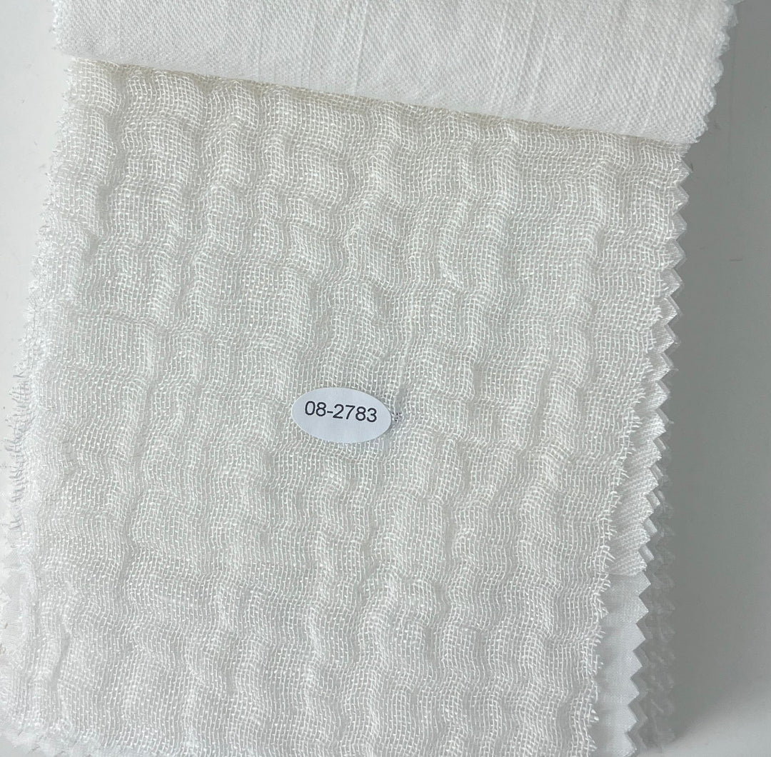 L3 Swatch Collection – 62 Linen Blend Swatches in White & Natural Tones