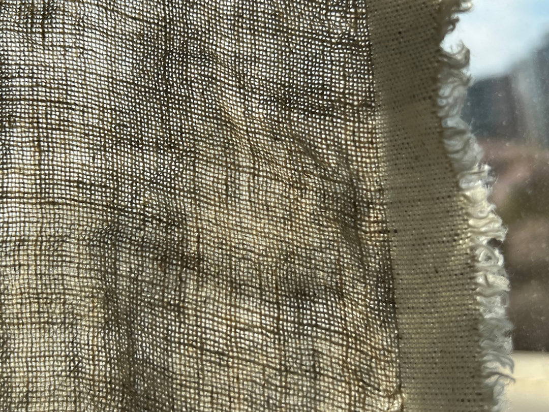 Andong Hemp Fabric – 100% Hemp, Pre-washed, Undyed, Light Weight 8168