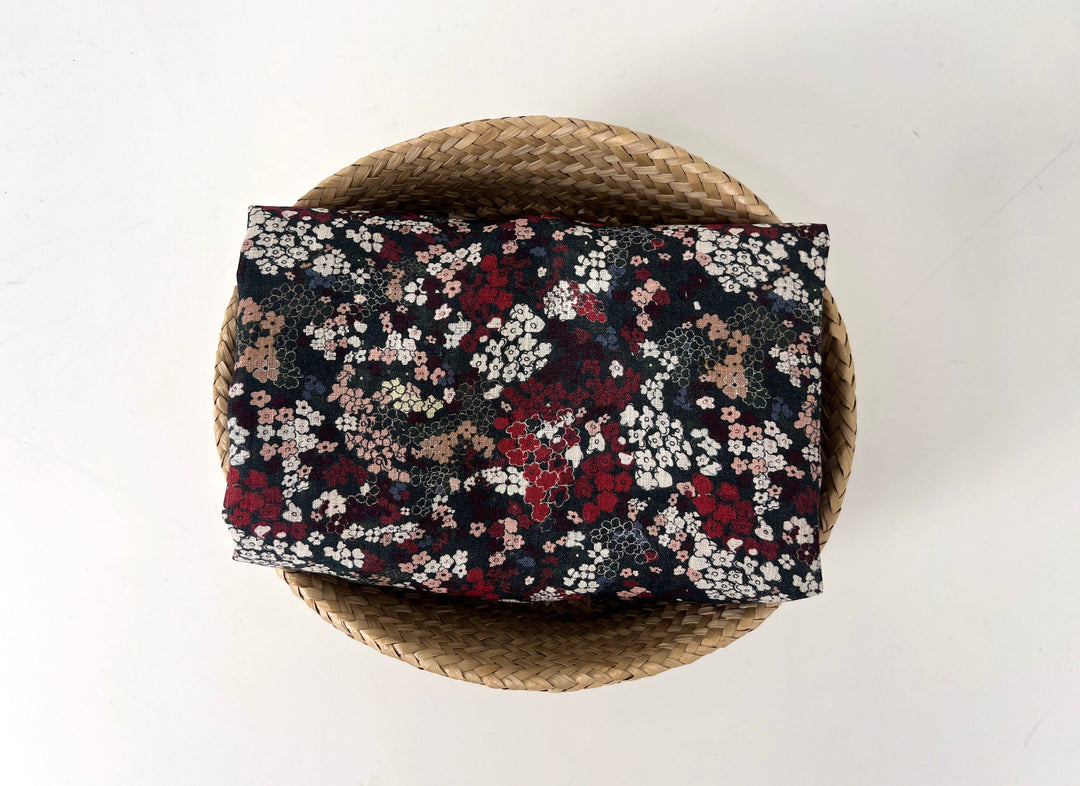 Flower Chaos – 100% Linen Fabric, Lightweight, Design by Madeline | Madswick Studio  8248