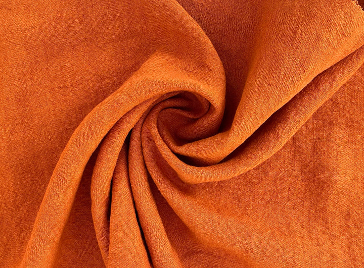 100% Linen Fabric – Two-Tone Heavyweight Twisted Yarn, Pre-Washed  8221 7351 7973 8089