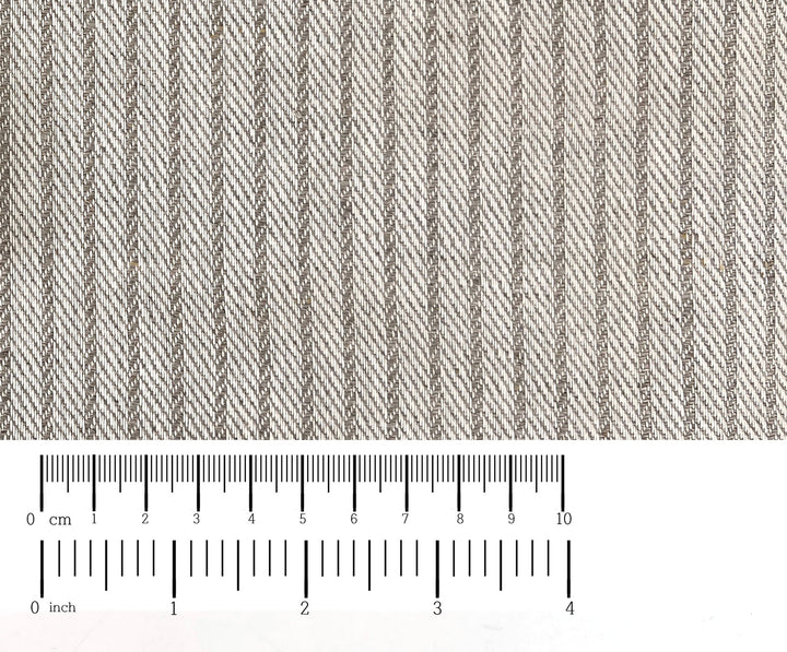 Linen Cotton Fabric – Dobby Herringbone Twill Weave, Medium Heavy Weight 1592
