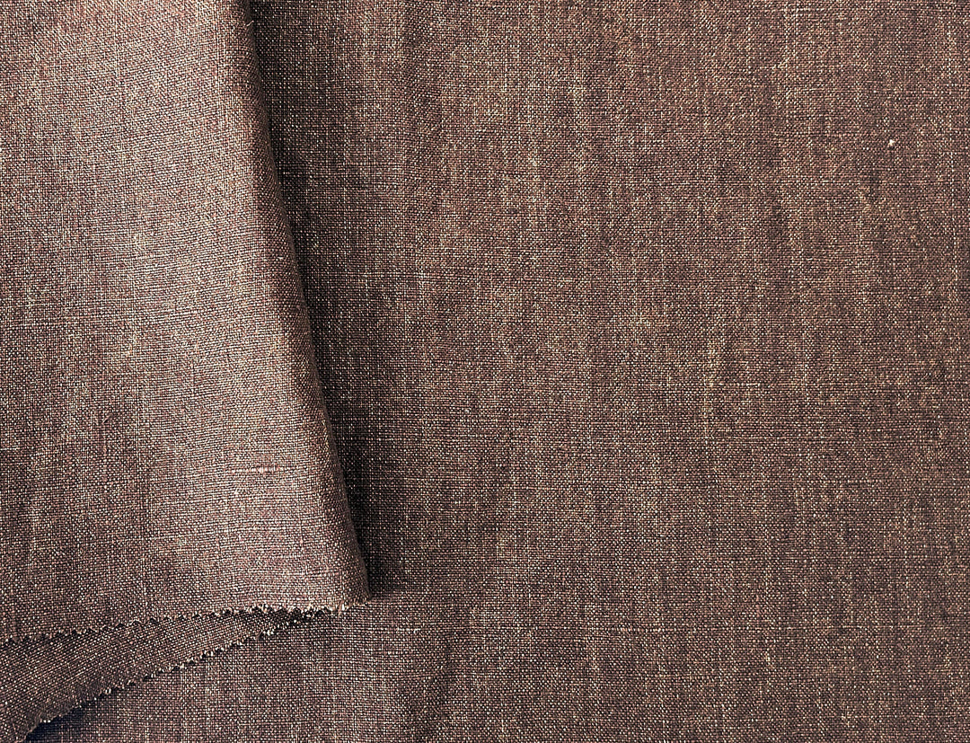 100% Linen Fabric – Two-Tone Heavyweight Twisted Yarn, Pre-Washed  8221 7351 7973 8089