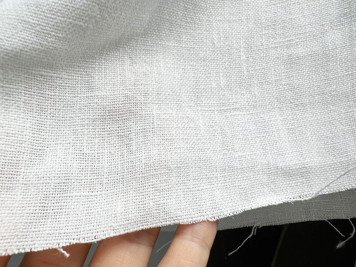 100% Linen Fabric – Two-Tone Heavyweight Twisted Yarn, Pre-Washed  8221 7351 7973 8089