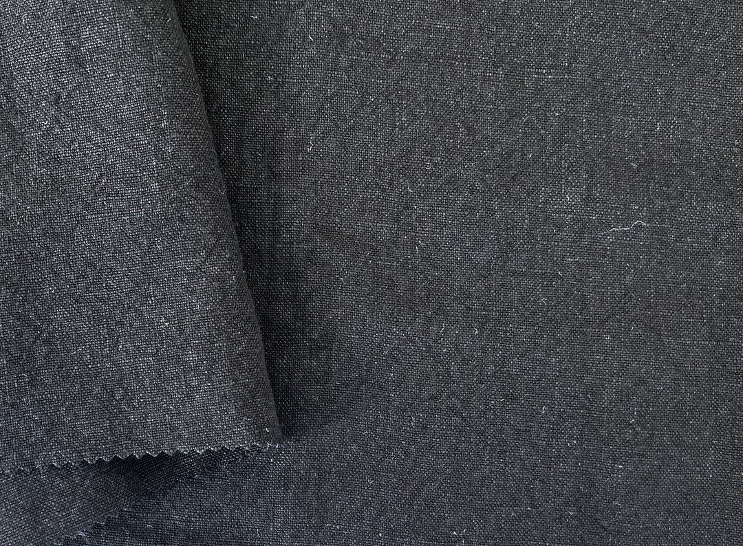100% Linen Fabric – Two-Tone Heavyweight Twisted Yarn, Pre-Washed  8221 7351 7973 8089