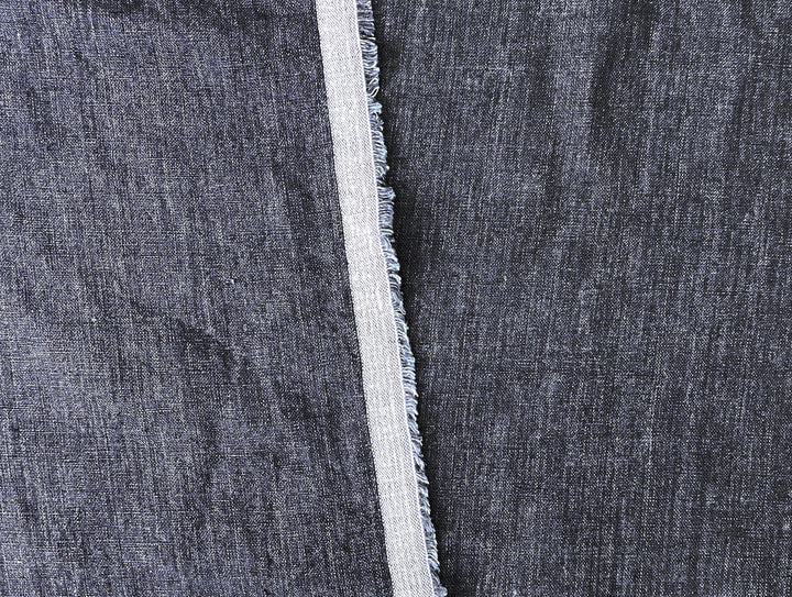 Delave Vintage Dyed 100% Linen Fabric – Medium to Heavyweight, Soft Finish 7491 7054 7957 7676