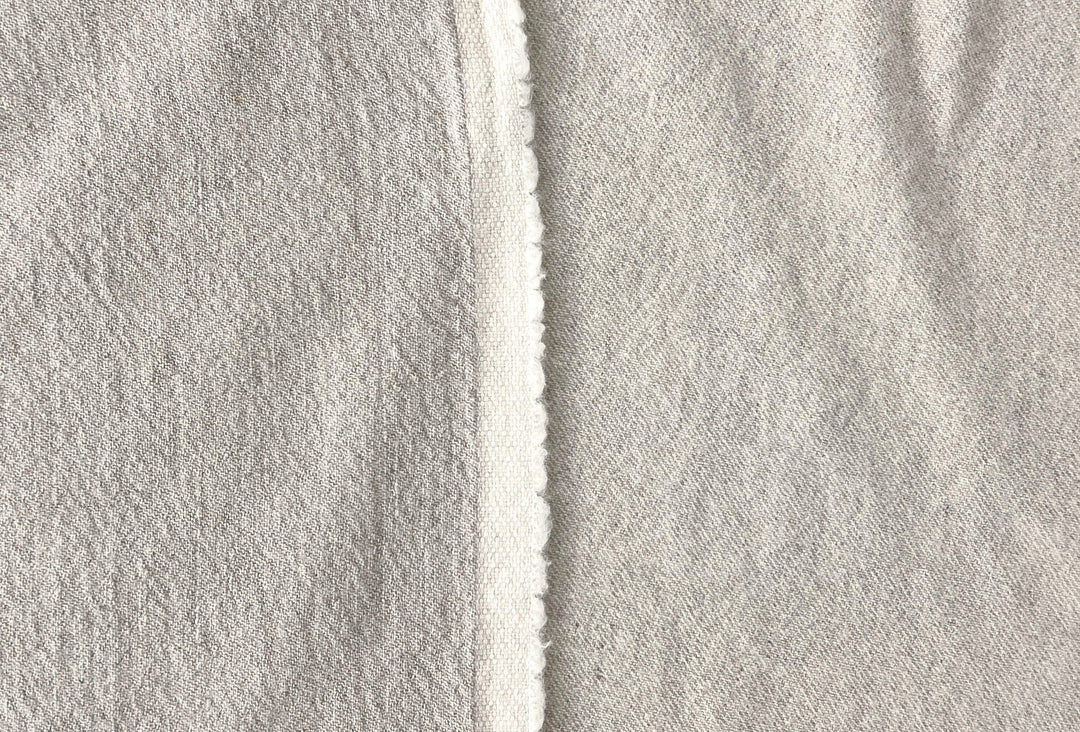 Wool Linen Blend Twill Fabric – Yarn Dyed, Medium to Heavy Weight 8181 8182