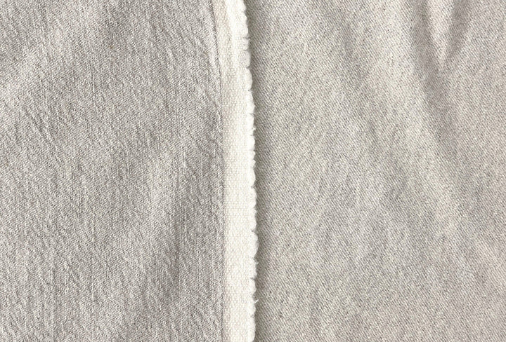 Wool Linen Blend Twill Fabric – Yarn Dyed, Medium to Heavy Weight 8181 8182