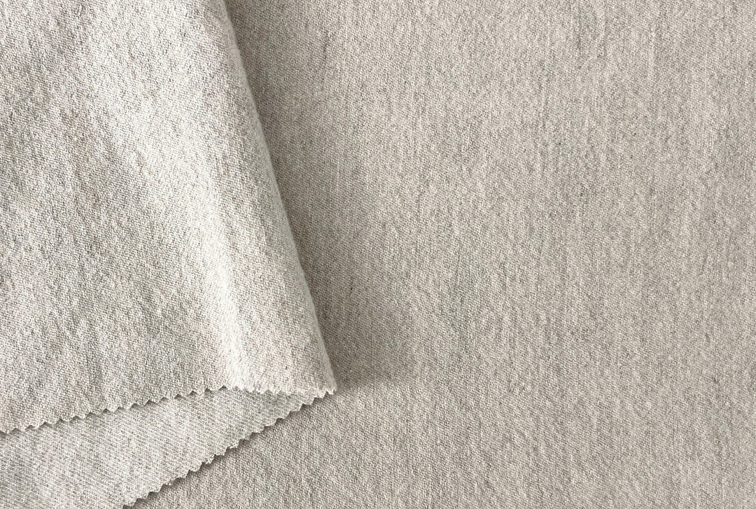 Wool Linen Blend Twill Fabric – Yarn Dyed, Medium to Heavy Weight 8181 8182