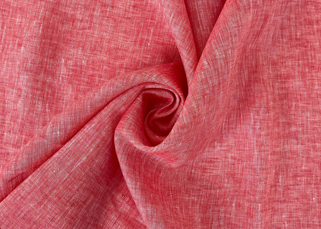 100% Linen Chambray Fabric – Soft Pre-Washed Lightweight 4918 4134 4135